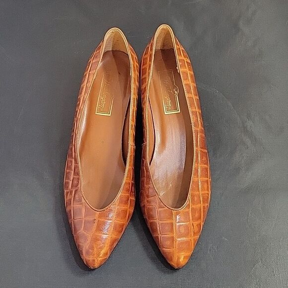 WORTHINGTON LEATHER TAYLOR POINTED TOE SLIP-ON SHOE - Picture 1 of 12